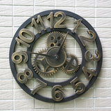 Retro Vintage Clock Wall Decor for Retro Style Living 